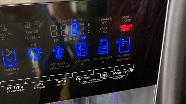 filter change light