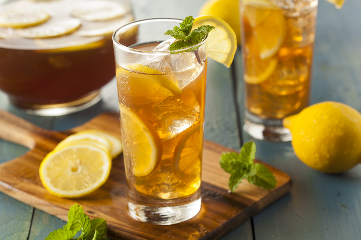 perfect glass of iced tea