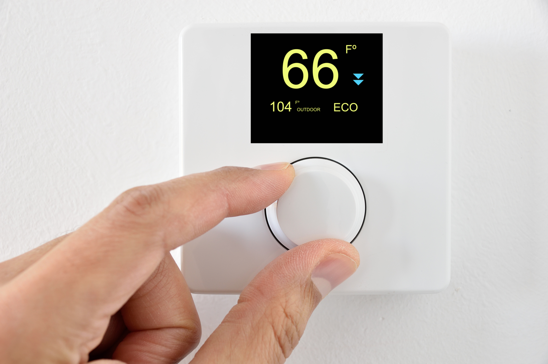 fall home repairs checking thermostat