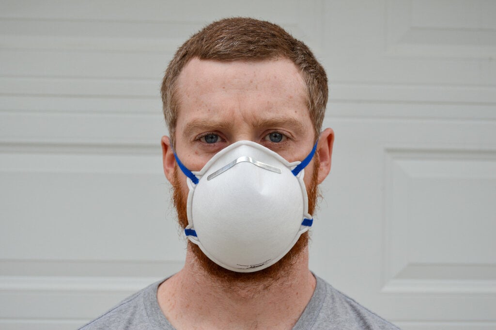 RZ Mask Single Use Disposable N95 Cup Mask 