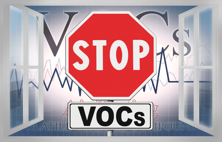 Learn how to remove VOCs, Volatile organic compounds from your home