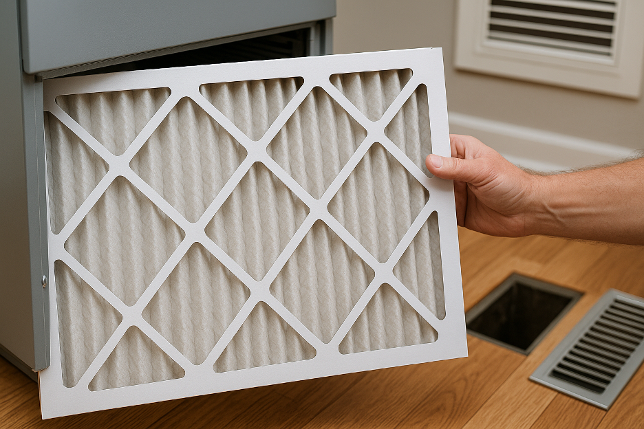 changing air filter